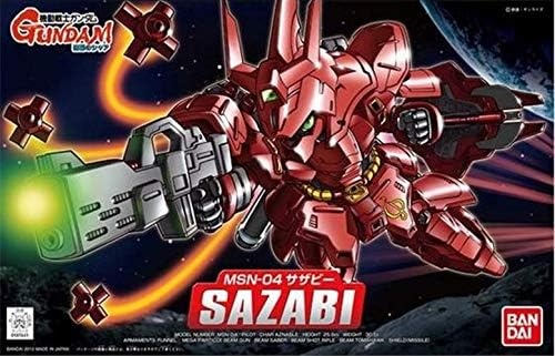 Bandai Hobby – Char’s Counterattack – BB#382 Sazabi SD Model Kit