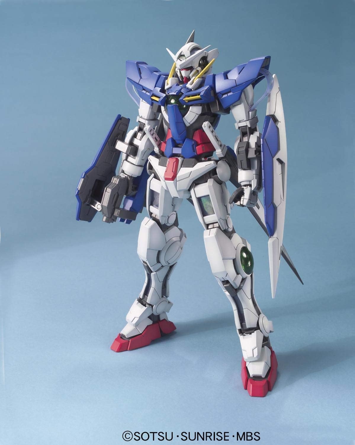 Bandai Hobby – Gundam 00 – Gundam Exia, Bandai Spirits MG 1/100 Model Kit (183241), Green
