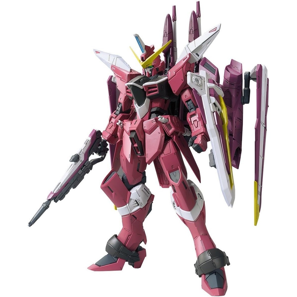 Bandai Hobby Justice Gundam Seed, Bandai MG Hobby Figure, Multi-Colored, 8″, (BAN216382)