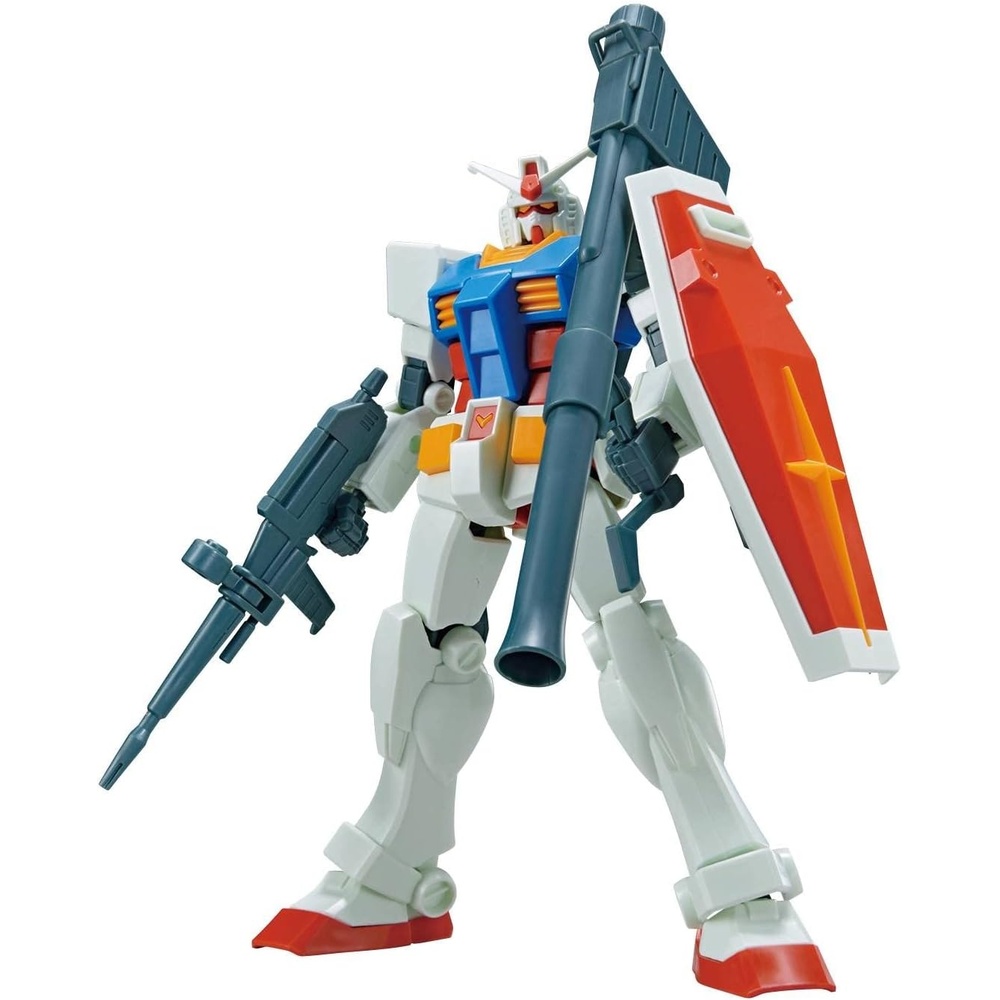 Bandai Hobby – Mobile Suit Gundam – 1/144 RX-78-2 Gundam (Full Weapons Set), Bandai Spirits Entry Grade Model Kit