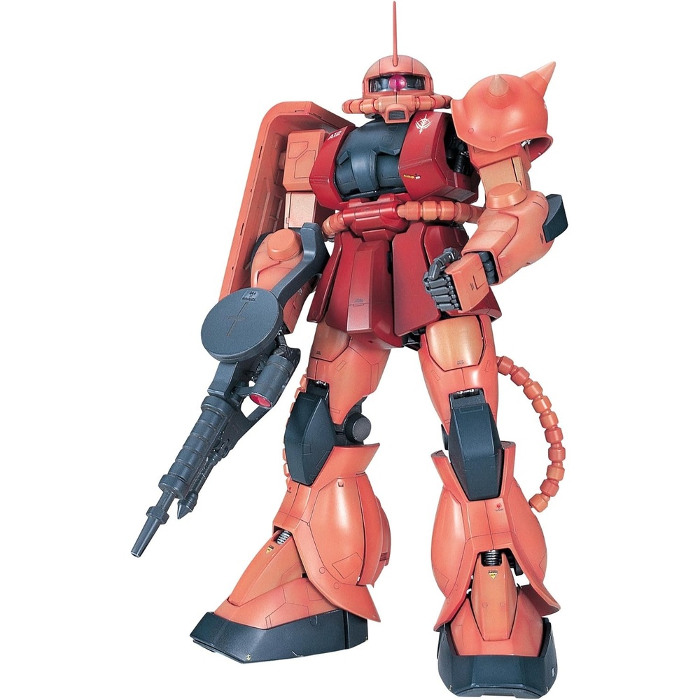 Bandai Hobby MS-06S Char’s Zaku II Mobile Suit Gundam Perfect Grade Action Figure, Scale 1:60