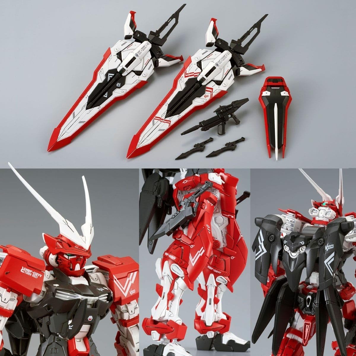 Bandai Hobby MG 1/100 Gundam Astray Turn Red Gundam Seed VS Astray