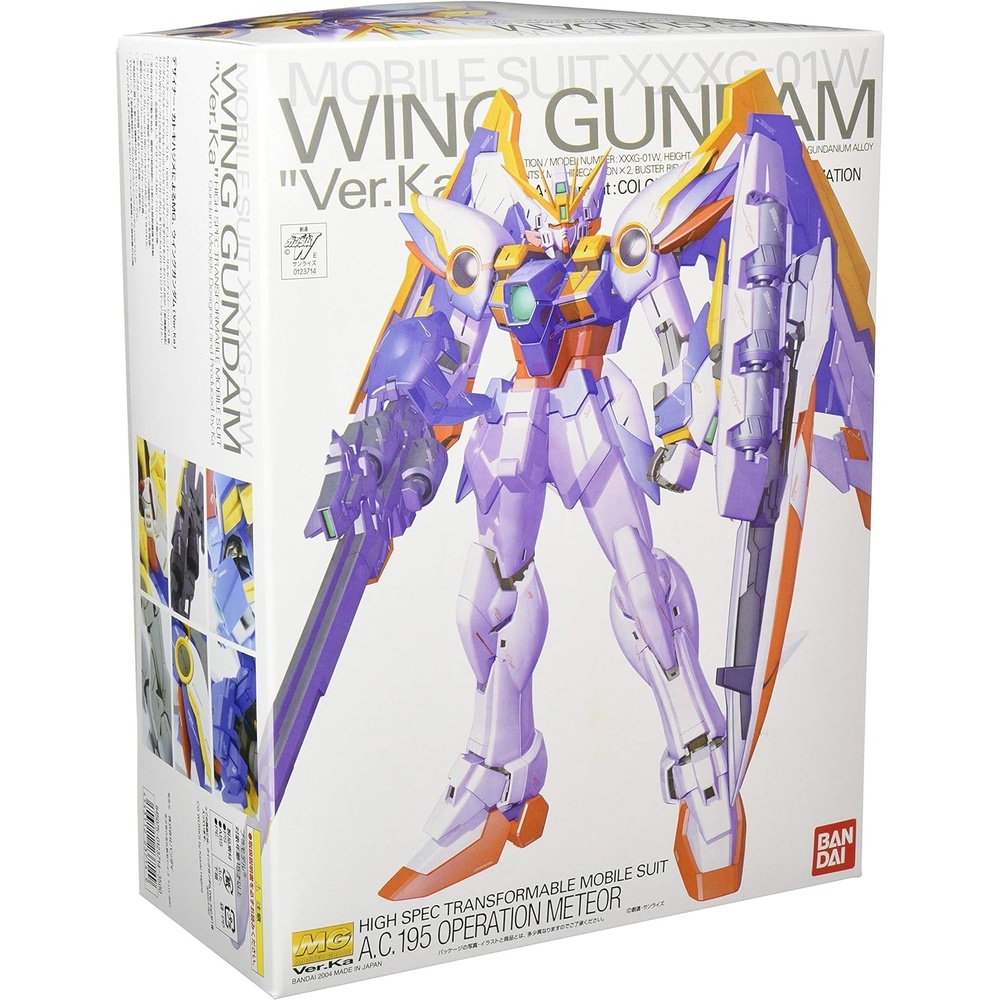 Bandai Hobby Wing Gundam VER.Ka, Bandai Master Grade Action Figure (BAN123714)
