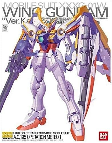 Bandai Hobby Wing Gundam VER.Ka, Bandai Master Grade Action Figure (BAN123714)