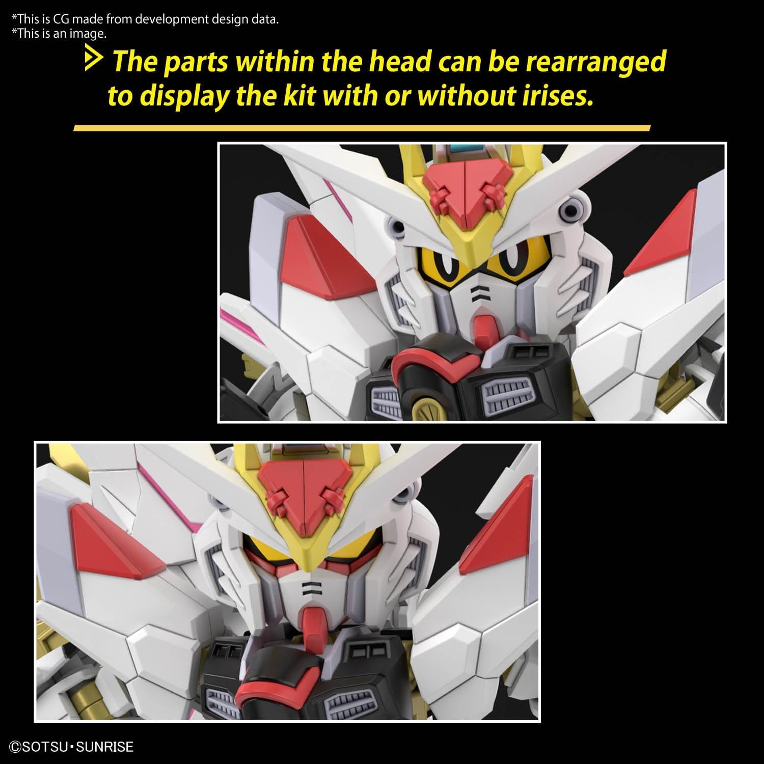 Bandai Hobby – Mobile Suit Gundam Seed Freedom – #21 Mighty Strike Freedom Gundam SDCS Model Kit