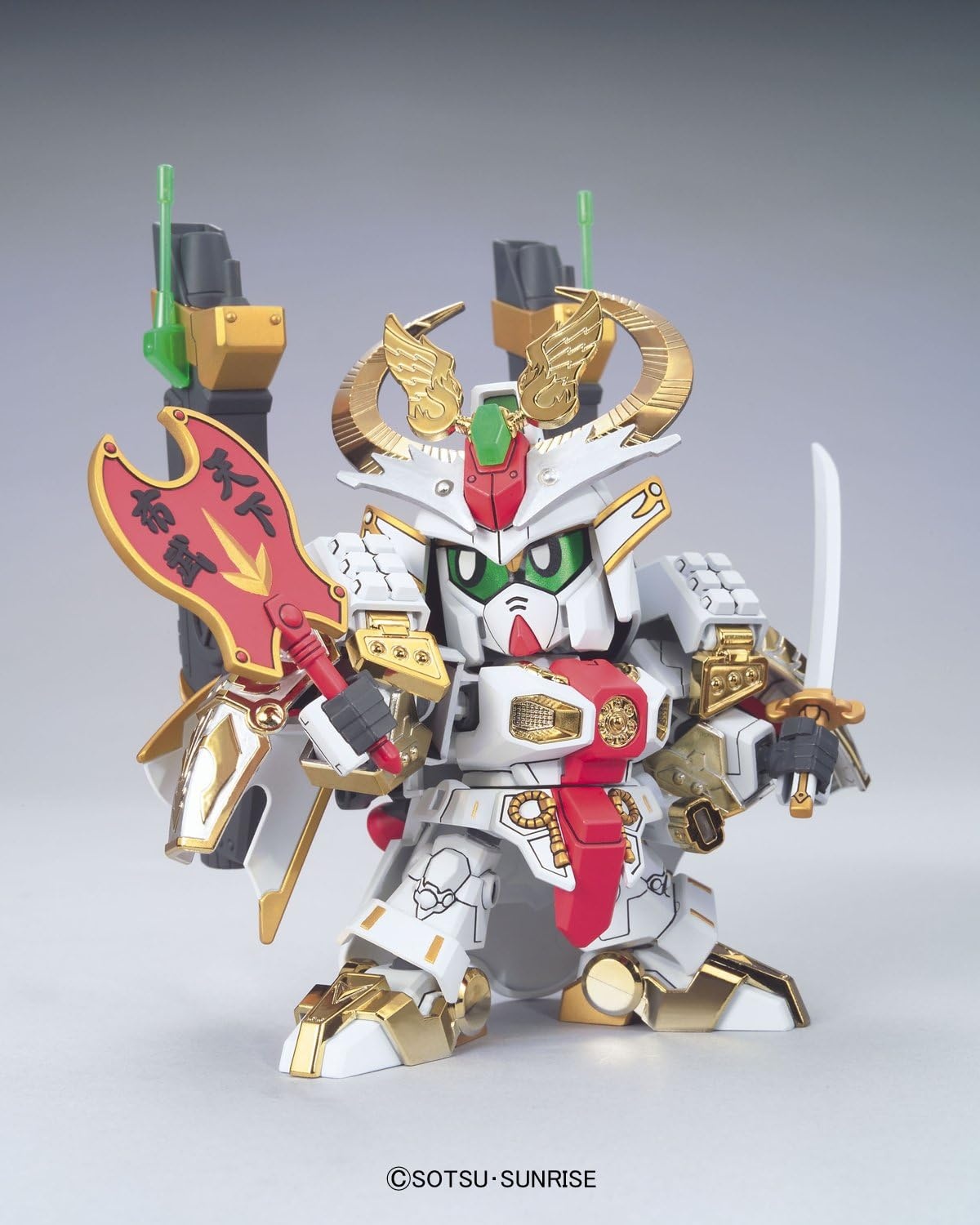 BANDAI Hobby BB#395 Nidaime Gundam Dai-Shogun, SD Gundam Action Figure