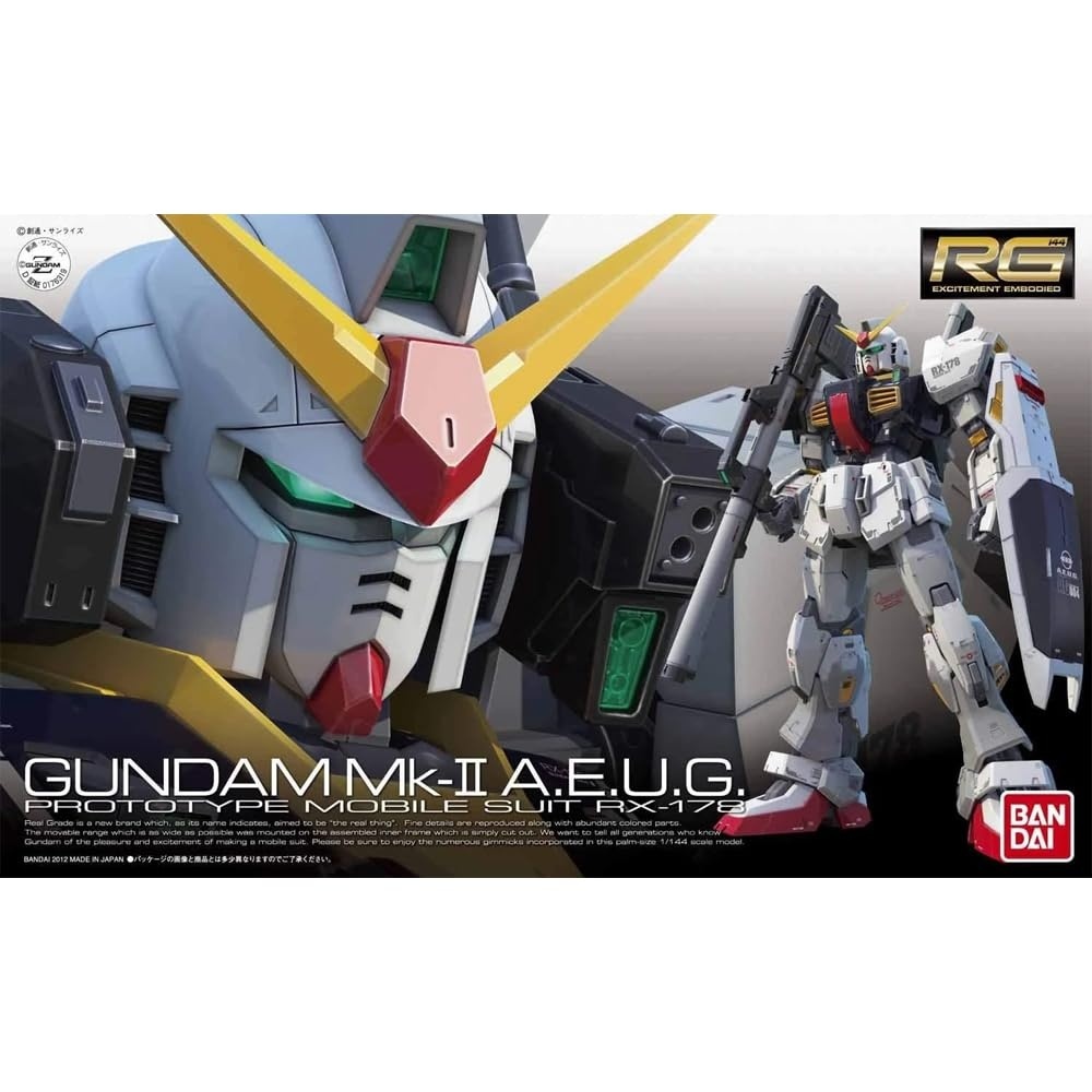 Bandai Hobby #08 RX-178 Gundam MK II (AEUG) 1/144, Real Grade