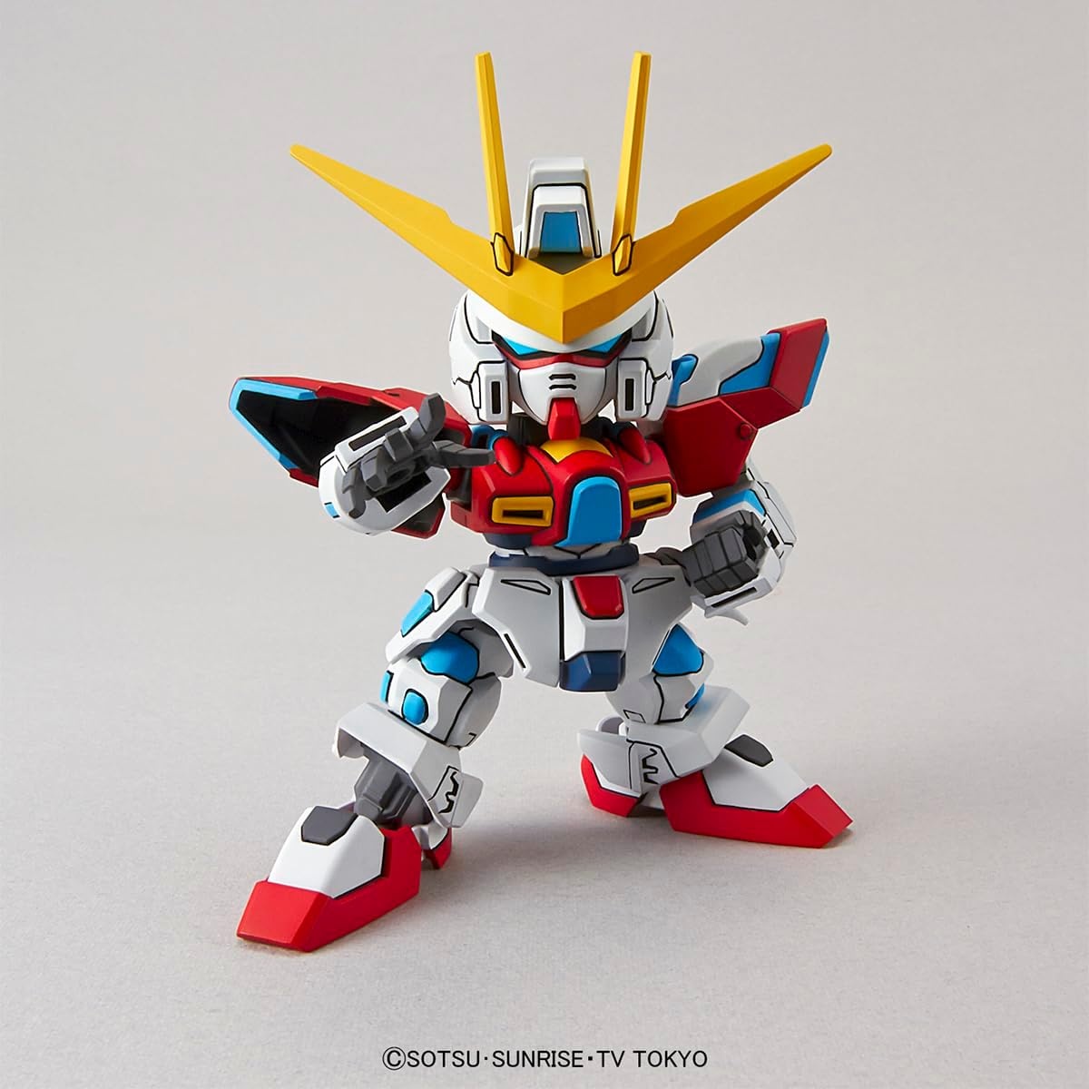 Bandai Hobby – Gundam Build Fighters Try – 011 Try Burning Gundam SD EX-Standard Model Kit