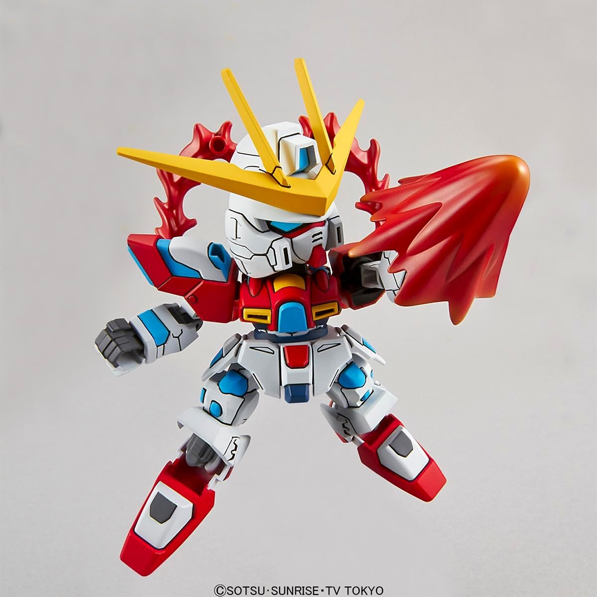 Bandai Hobby – Gundam Build Fighters Try – 011 Try Burning Gundam SD EX-Standard Model Kit