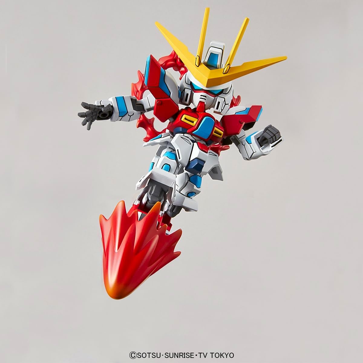 Bandai Hobby – Gundam Build Fighters Try – 011 Try Burning Gundam SD EX-Standard Model Kit