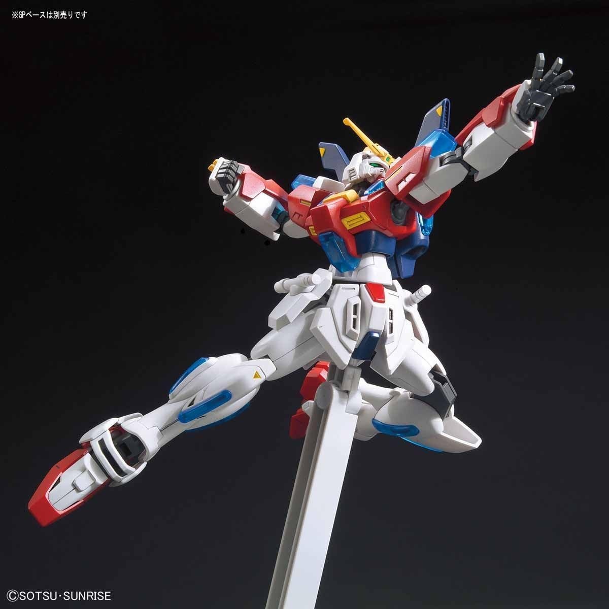 Bandai Hobby – Gundam Build Fighters – #58 Star Burning Gundam, Bandai Spirits HGBF 1/144 Model Kit
