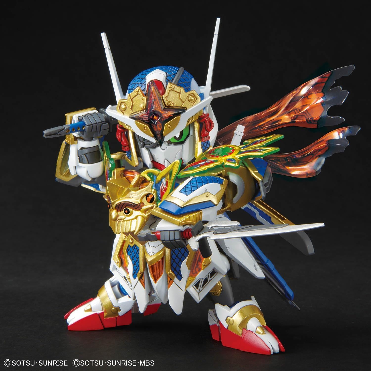 Bandai Hobby – SD Gundam World Heroes – #35 Onmitsu Gundam Aerial, Bandai Spirits SDW Heroes Model Kit