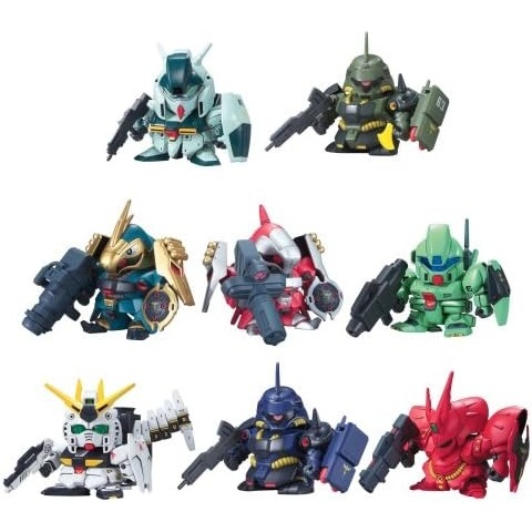 Bandai Hobby Bandai SD BB Char s Counterattack Set (8 Models)