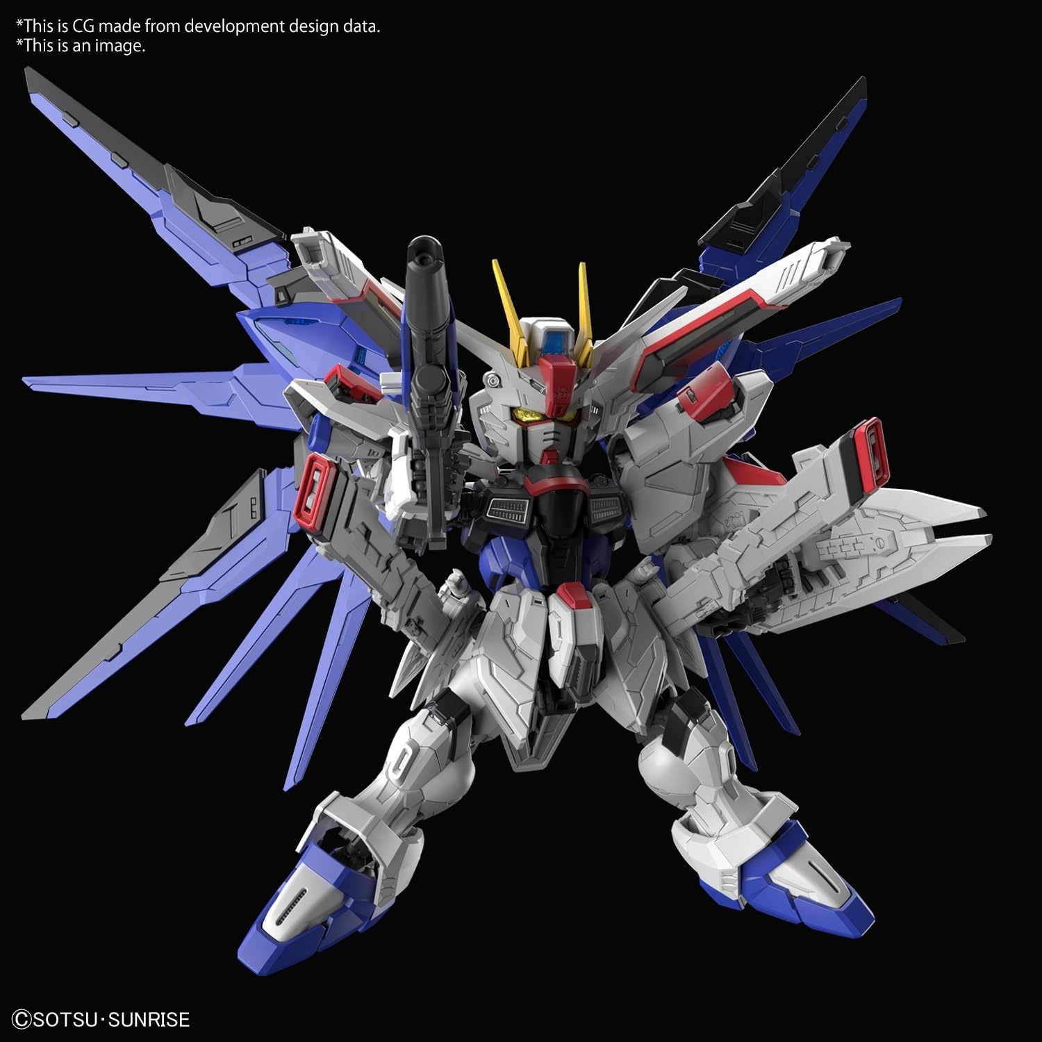 Bandai Hobby – Mobile Suit Gundam Seed – Freedom Gundam, Bandai Spirits Master Grade SD Model Kit