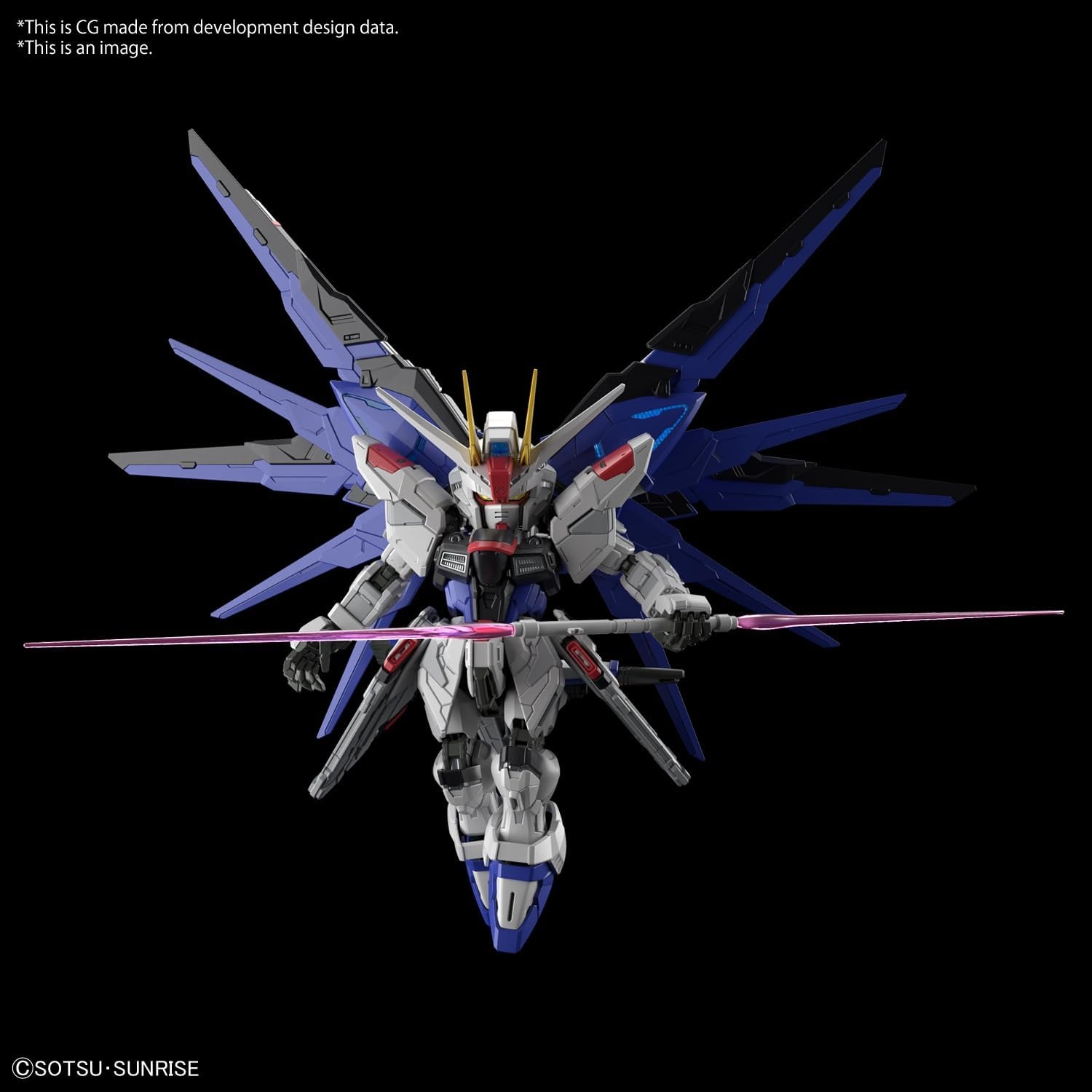 Bandai Hobby – Mobile Suit Gundam Seed – Freedom Gundam, Bandai Spirits Master Grade SD Model Kit