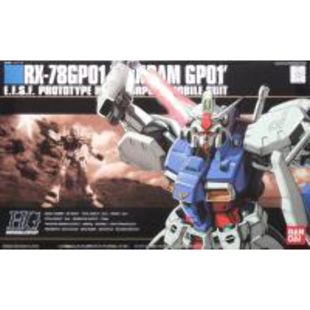 Bandai Hobby – Gundam 0083 – #13 RX-78GP01 Gundam GP01 Zephyrantes, Bandai HGUC 1/144 Model Kit, Multicolor (GUN60965)