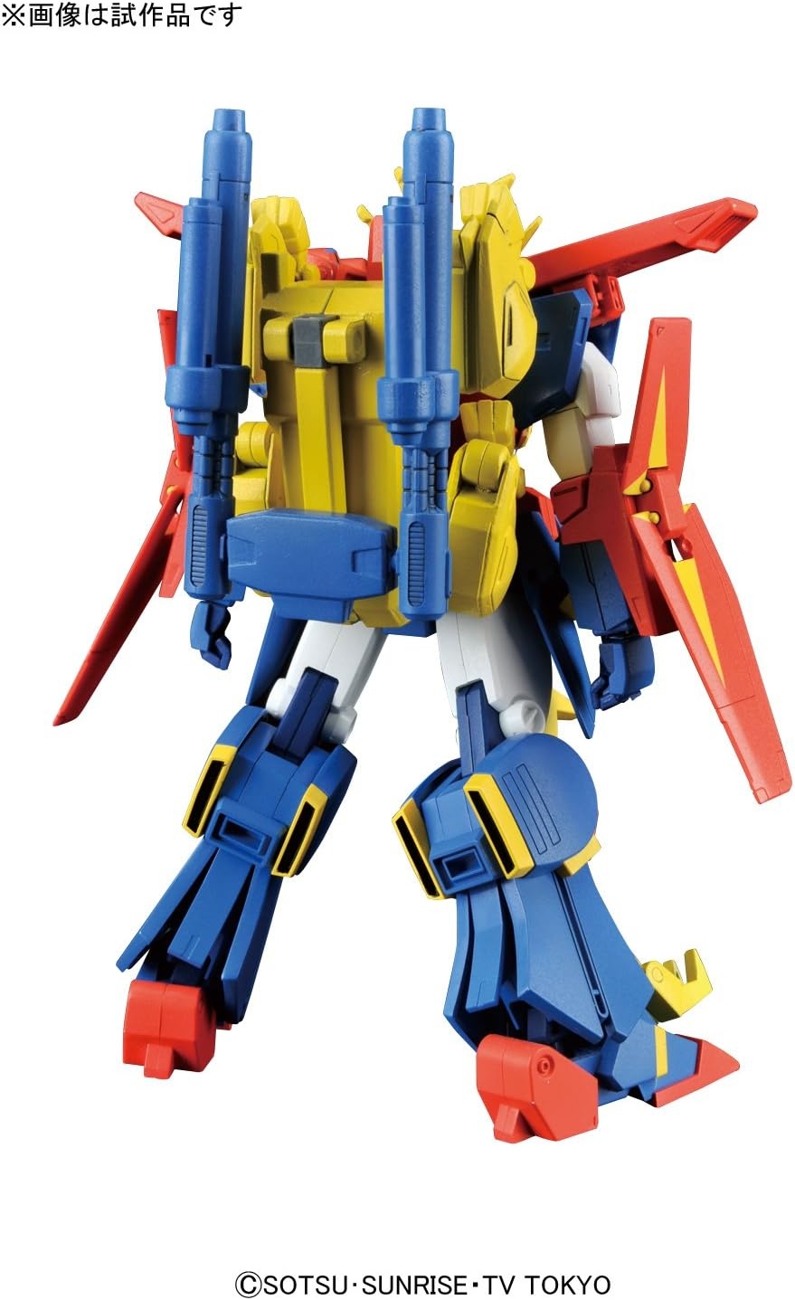 Bandai Hobby HGBF Gundam Tyron 3 Gundam Build Fighters Model Kit Action Figure (1/144 Scale)