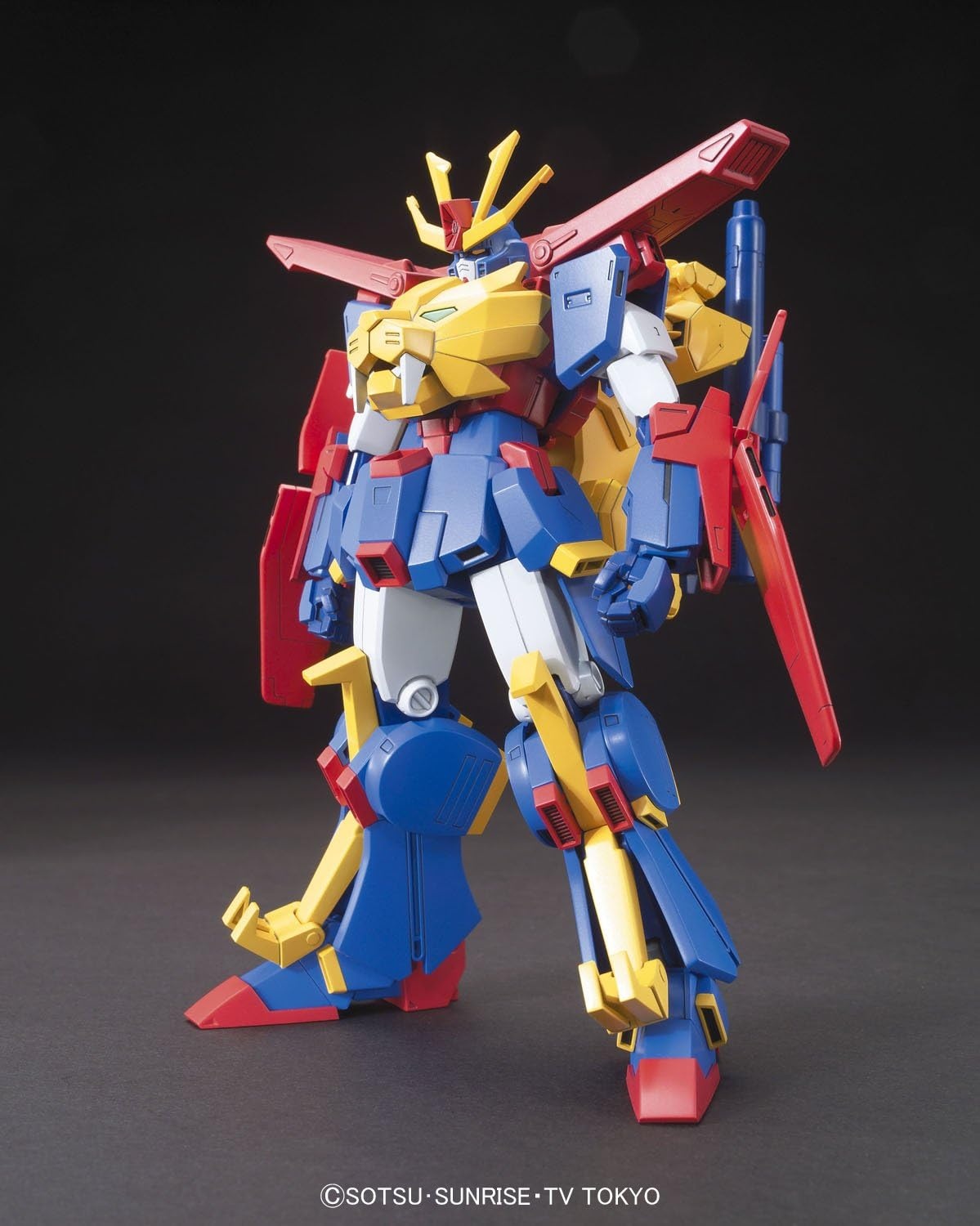 Bandai Hobby HGBF Gundam Tyron 3 Gundam Build Fighters Model Kit Action Figure (1/144 Scale)