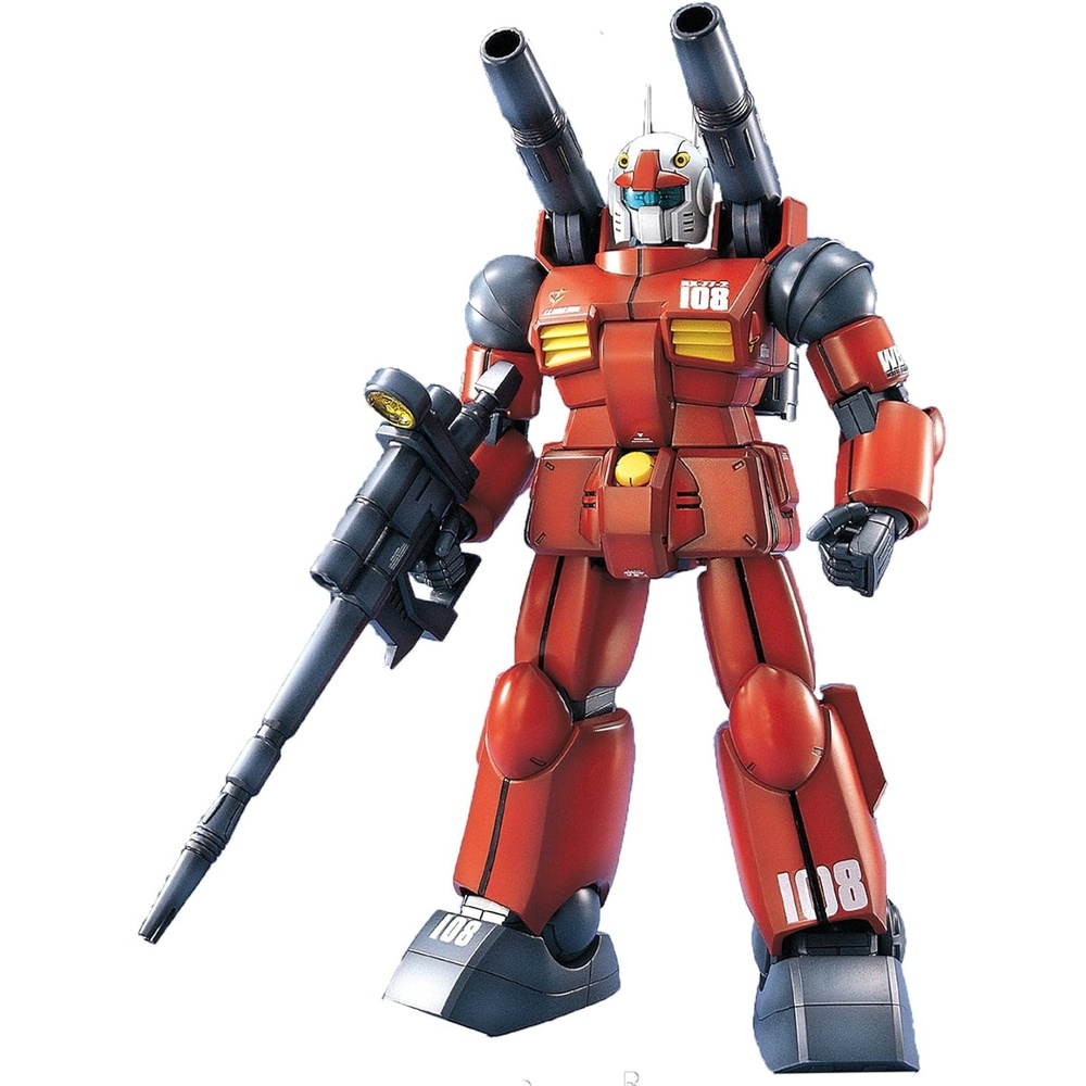 Bandai Hobby MG 1/100 RX-77-2 Gun Cannon Gundam Model Kit