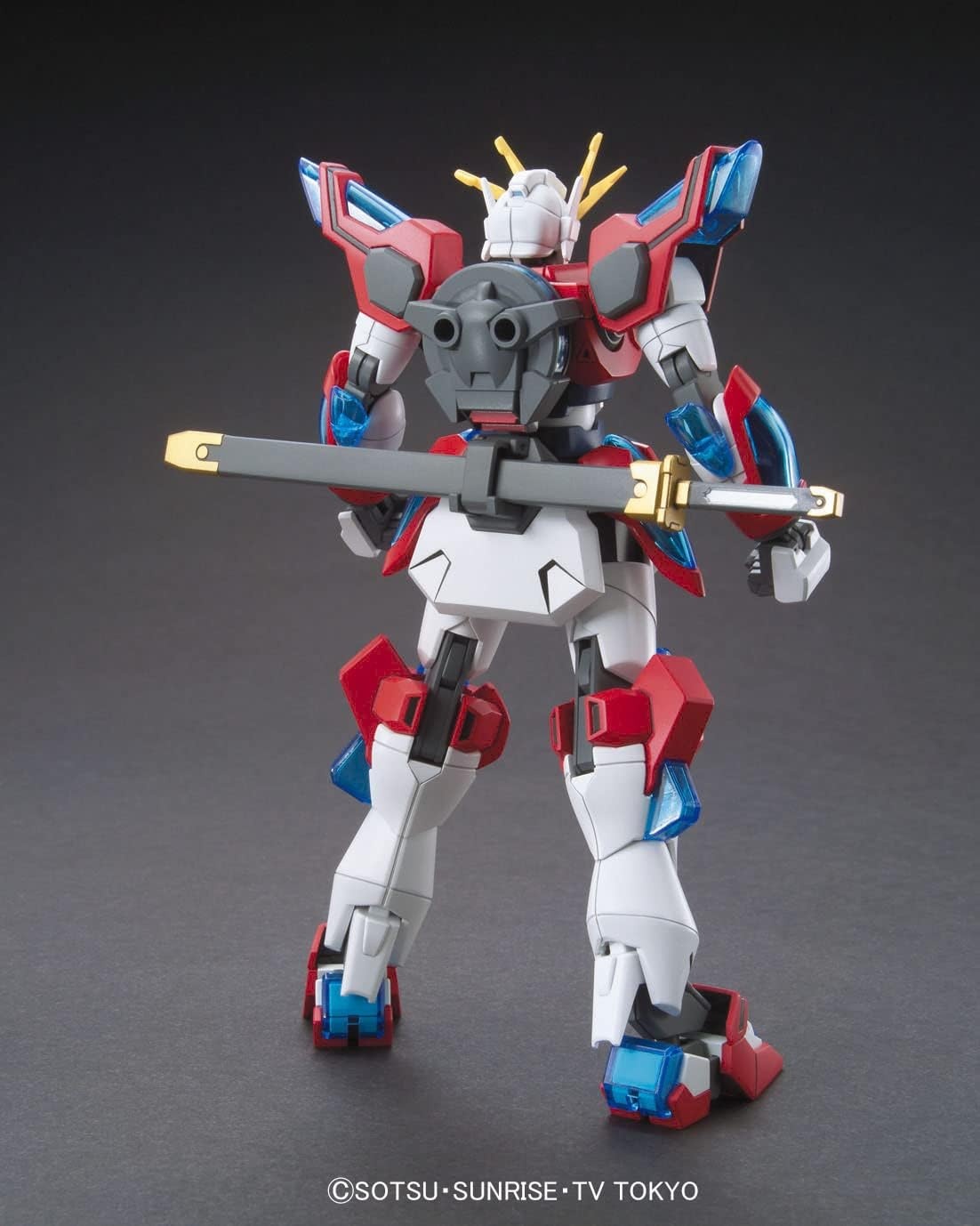 Bandai Hobby – Gundam Build Fighters Try – #43 Kamiki Burning Gundam, Bandai HGBF 1/144 Model Kit (2313212)