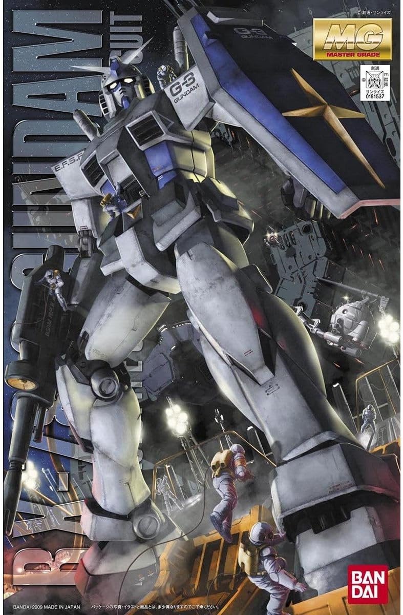 Bandai Hobby 1/100 Model RX-78-3 G-3 Gundam Version 2.0 Master Grade Action Figure