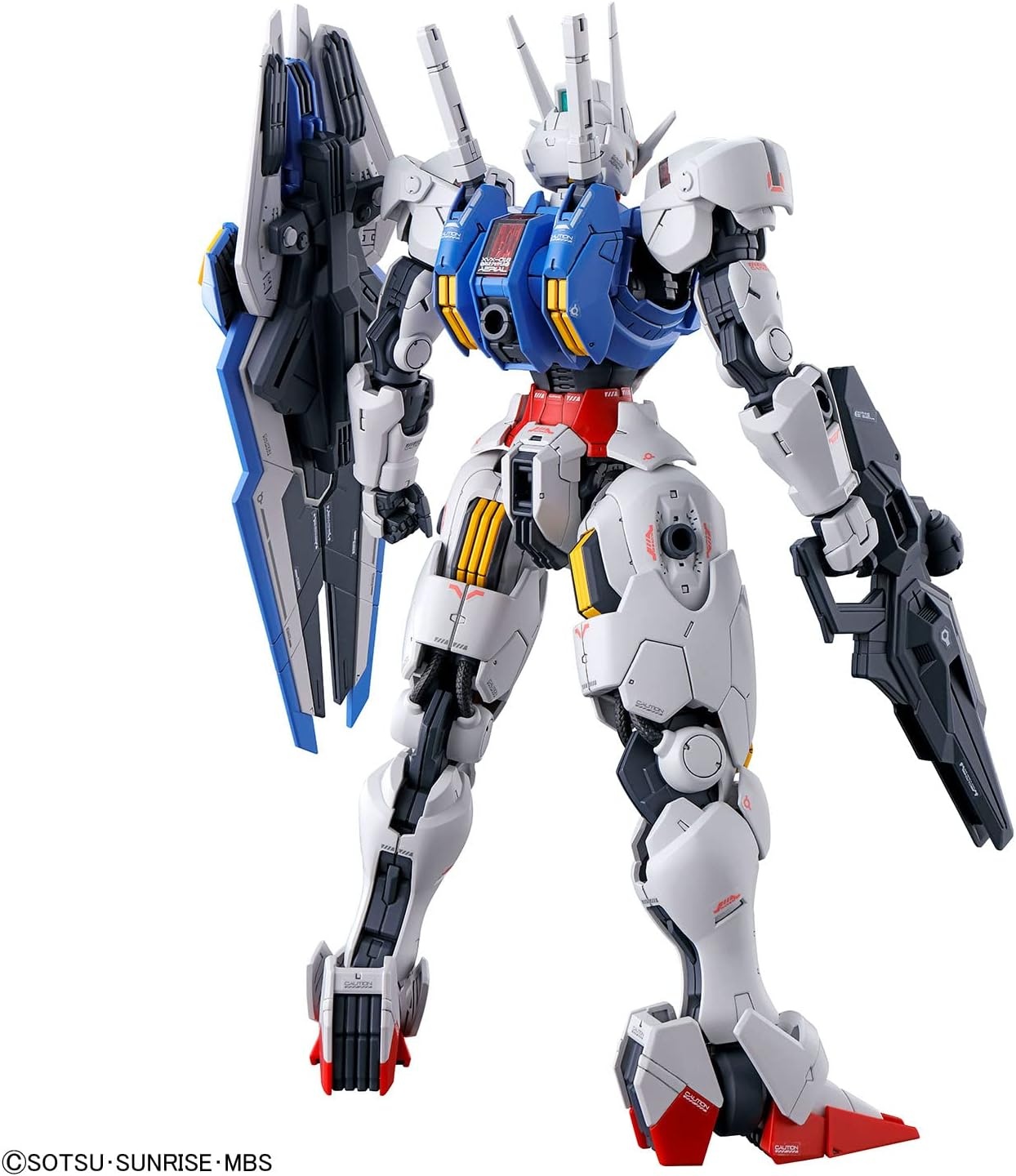 Full Mechanics Mobile Suit Gundam, Witch of Mercury, Gundam Aerial, 1/100 Scale, Color-Coded Plastic Model