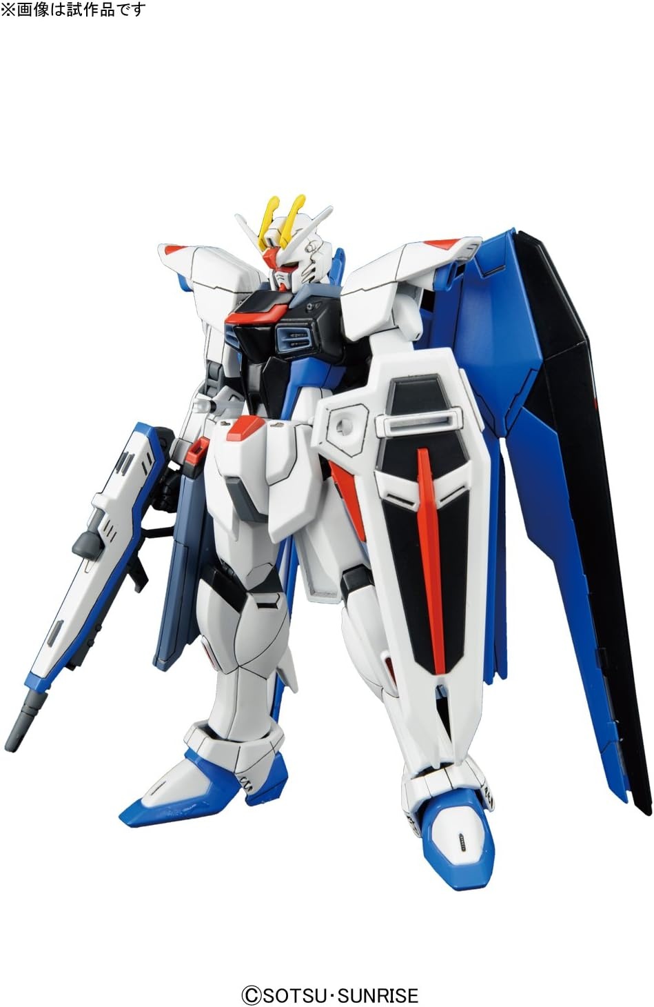 Bandai Hobby 1/144 HGCE Freedom Gundam Action Figure, Multicolor, 8″
