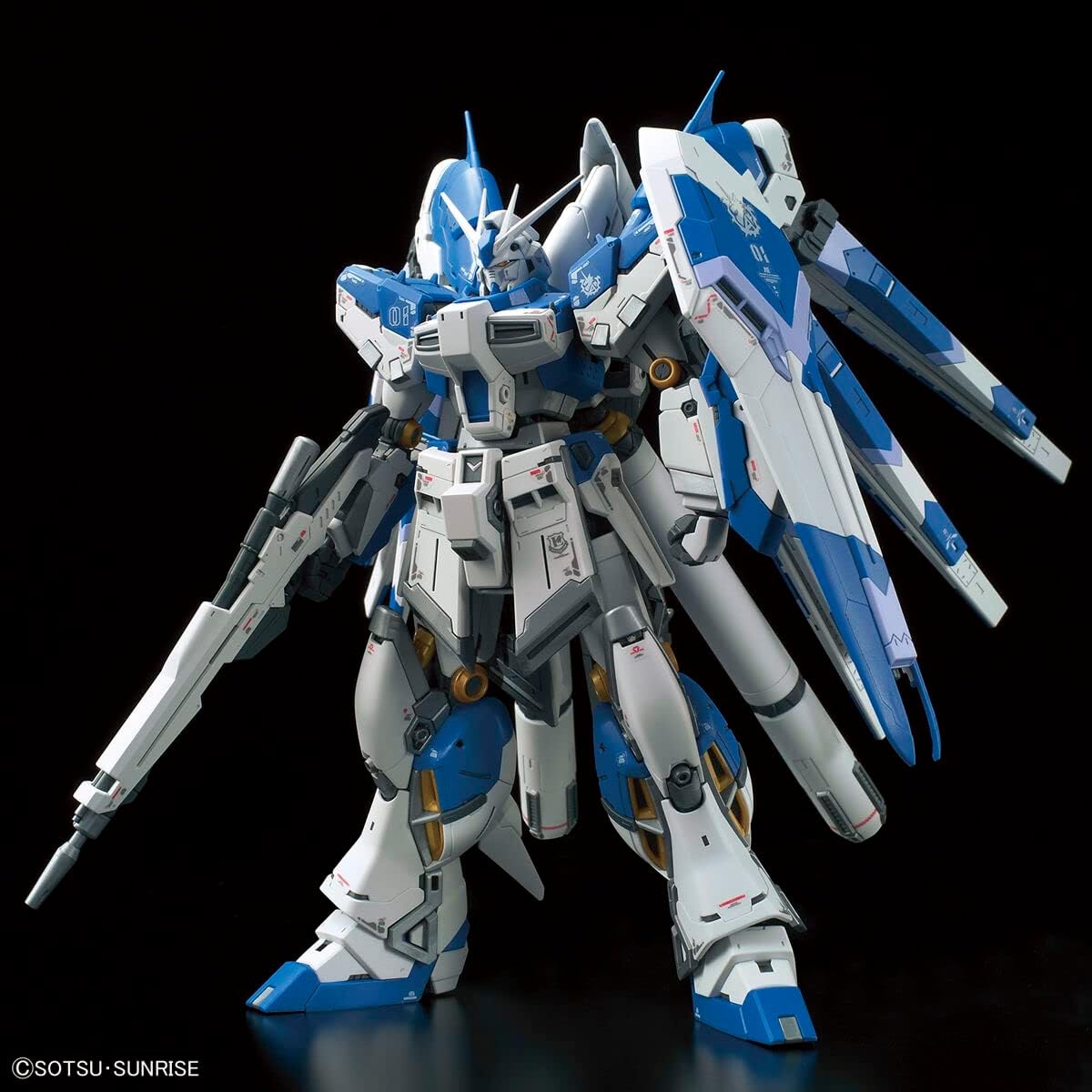 Bandai Hobby – Char’s Counterattack Beltorchika Children – #36 Hi-Nu Gundam, Bandai Spirits RG 1/144 Model Kit
