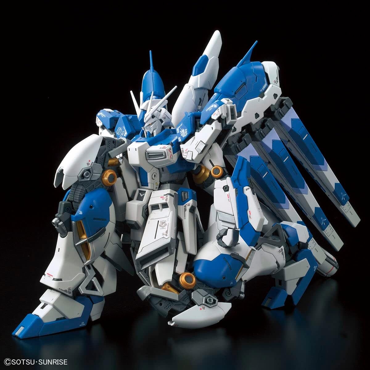 Bandai Hobby – Char’s Counterattack Beltorchika Children – #36 Hi-Nu Gundam, Bandai Spirits RG 1/144 Model Kit