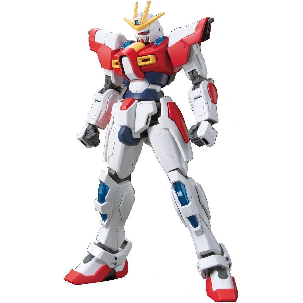 BANDAI Hobby – Gundam Build Fighters Try – #18 Build Burning Gundam, HGBF 1/144 Model Kit