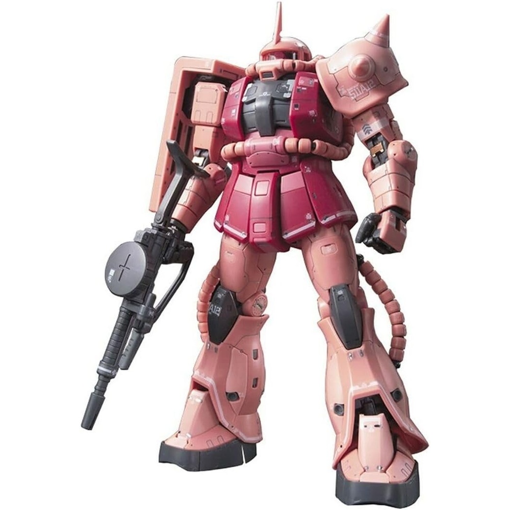 Bandai Hobby – Mobile Suit Gundam – #2 MS-06S Char’s Zaku II, Bandai Spirits RG 1/144 Model Kit