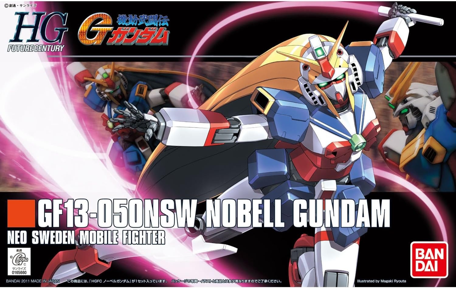 Bandai Hobby #119 Nobel Gundam 1/144, Bandai HGUC Action Figure
