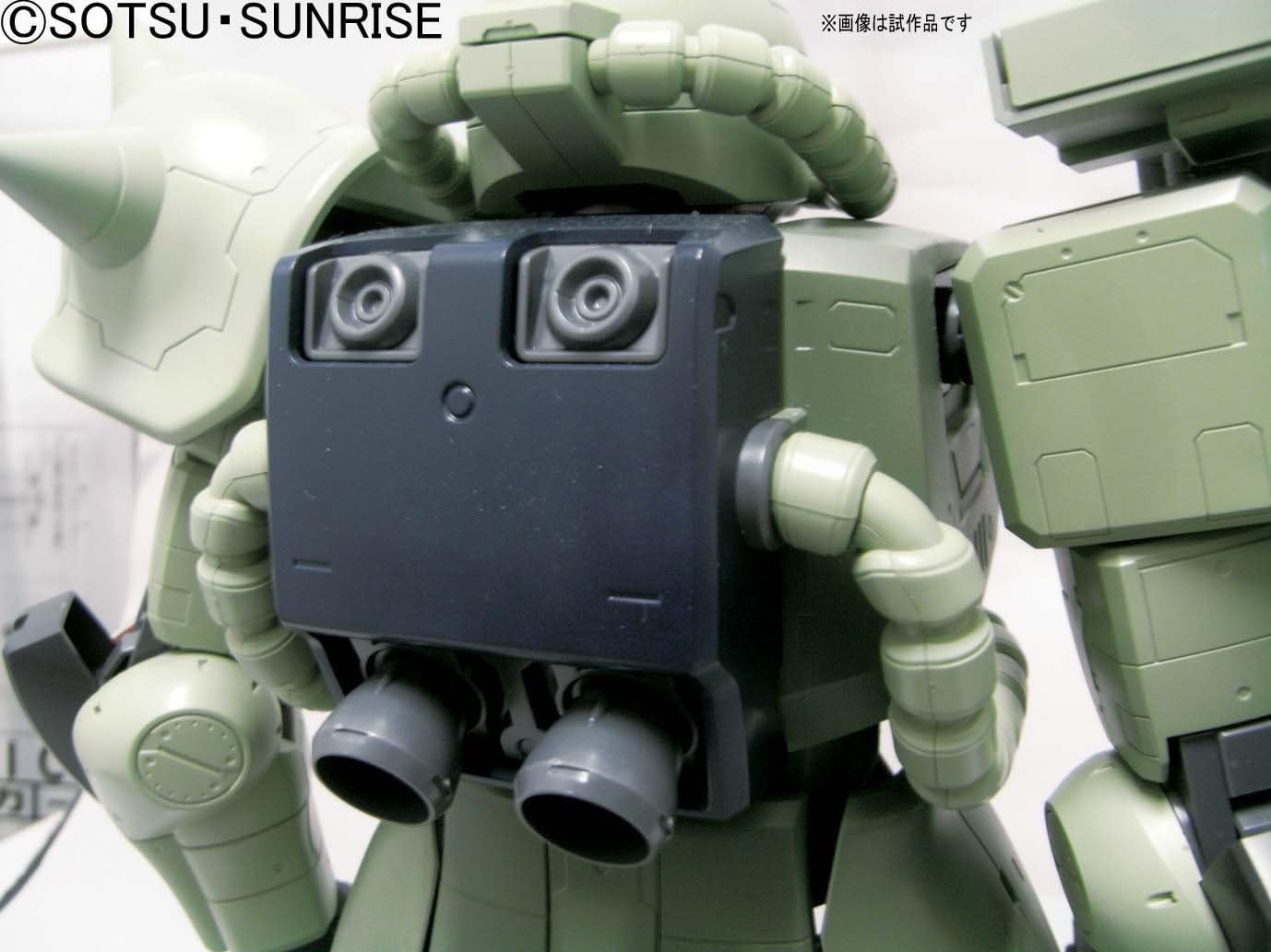 Bandai Hobby – Gundam – MS-06 Zaku II Mega Size 1/48 Model Kit