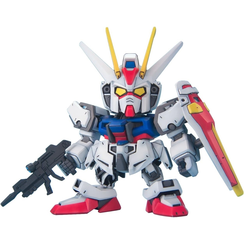 Bandai Hobby – Gundam Seed – BB#246 Strike Gundam, Bandai Spirits SD Model Kit