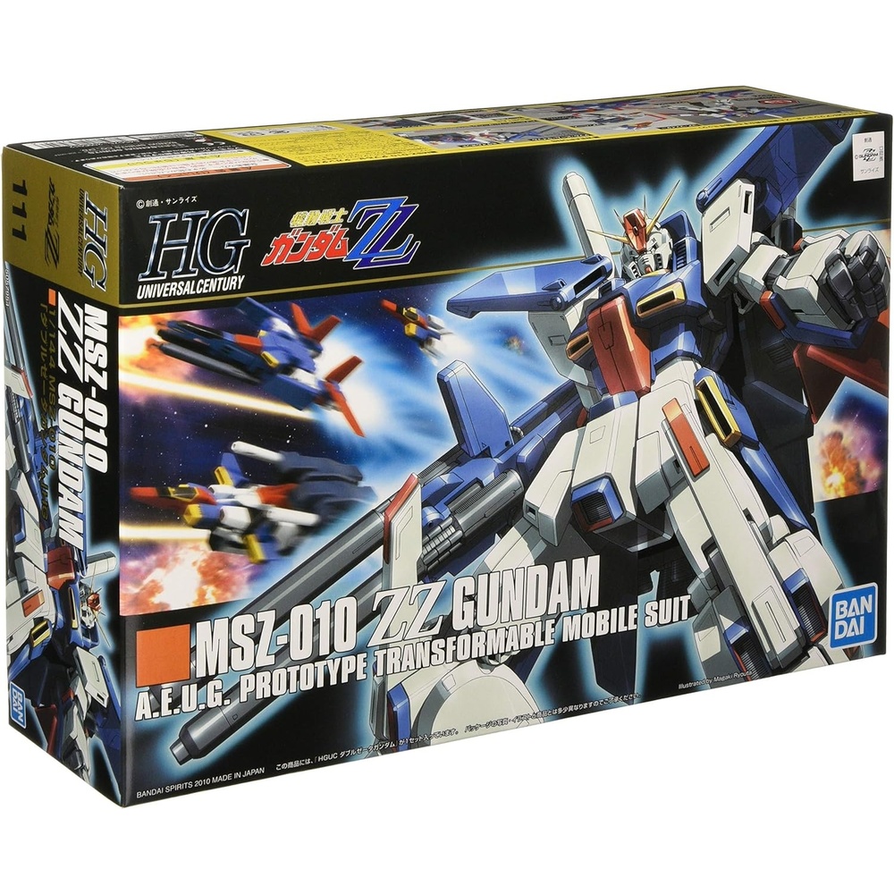 Bandai Hobby – ZZ Gundam – #111 ZZ Gundam HGUC 1/144 Model Kit