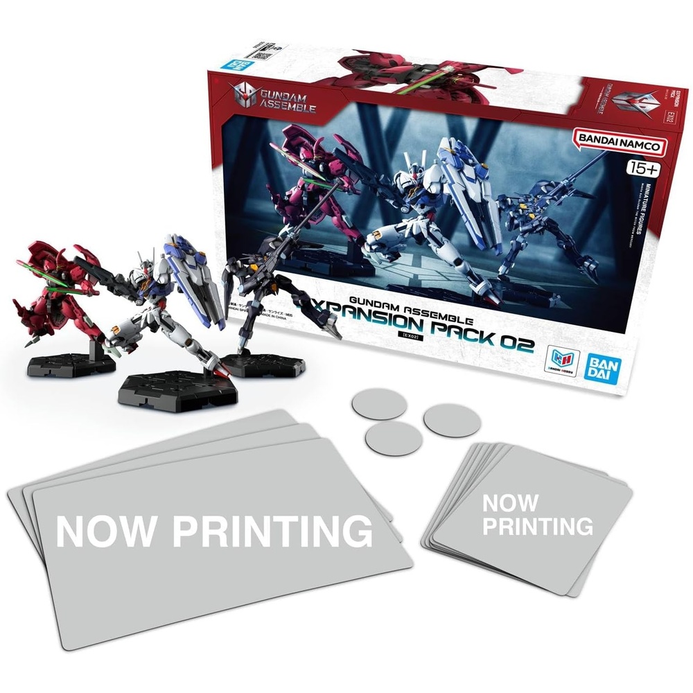 Bandai Hobby – Gundam Assemble Board Game – Expansion Pack 01 [EX01](Expansion Pack 02 [Ex02])