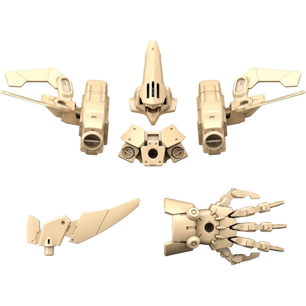 Bandai Hobby – 30 Minute Missions – #22 Cielnova Option Armor for Defense Operations (Sand Yellow) 30 MM Option Armor Model Kit
