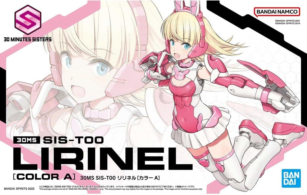 Bandai Hobby – 30 Minute Sisters – #6 SIS-T00 Lirinel [Color A], Bandai Spirits 30 MS Model Kit
