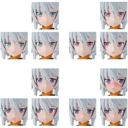 Bandai Hobby – 30 Minute Sisters – Option Face Parts 4 Types Vol 1, Bandai Spirits 30MS Accessory