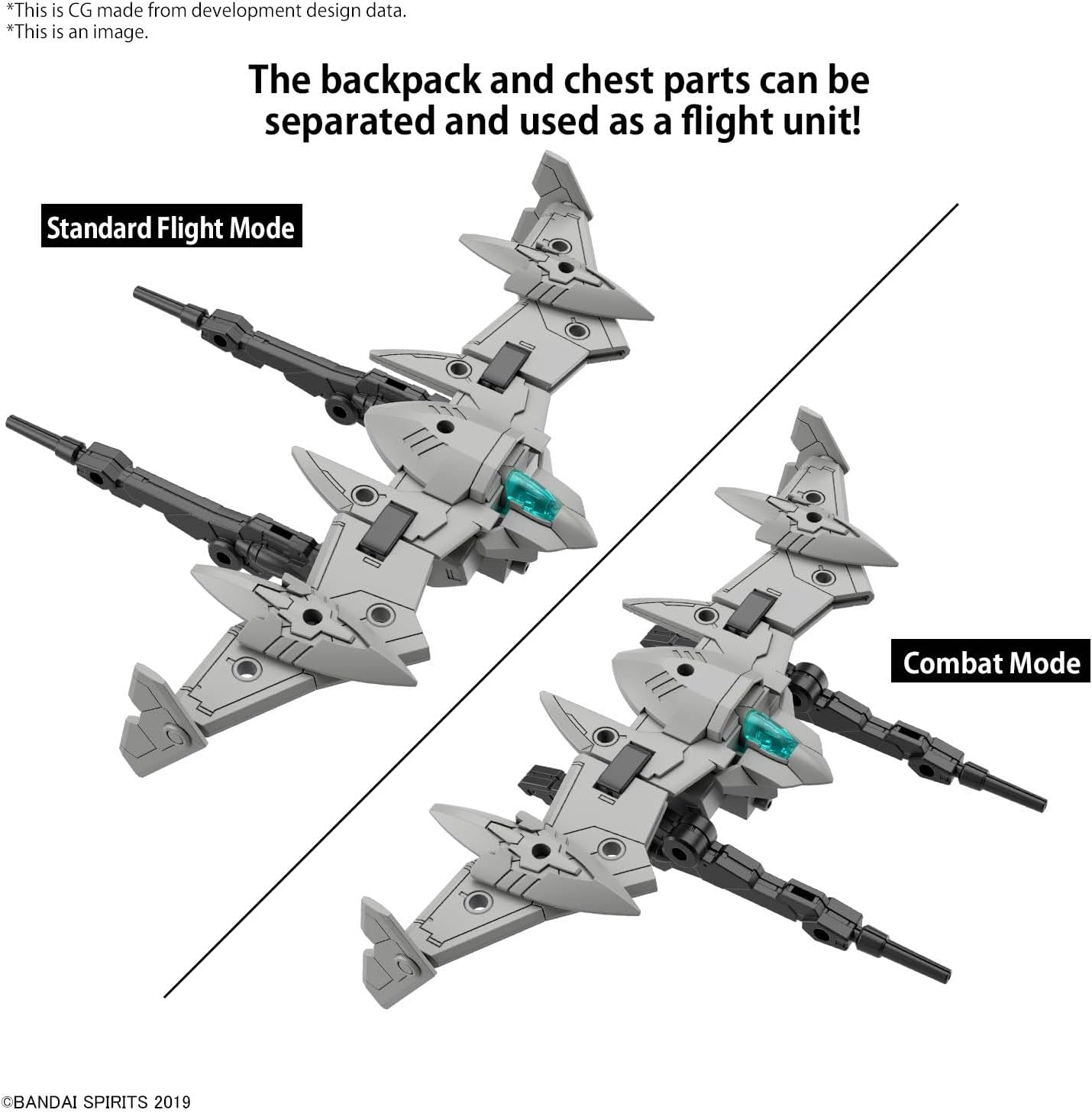 Bandai Hobby – 30 Minute Missions – #64 bEXM-21 Verdenova (Navy), Bandai Spirits 30 MM Model Kit(Verdenova [Navy])