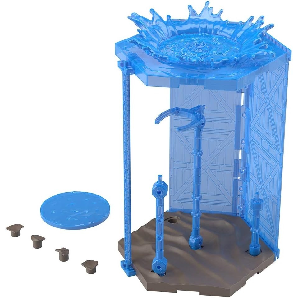 Bandai Hobby – 30 Minute Missions – #05 Customize Scene Base (Waterfield Version), Bandai Spirits 30MM 1/144 Model Kit Base