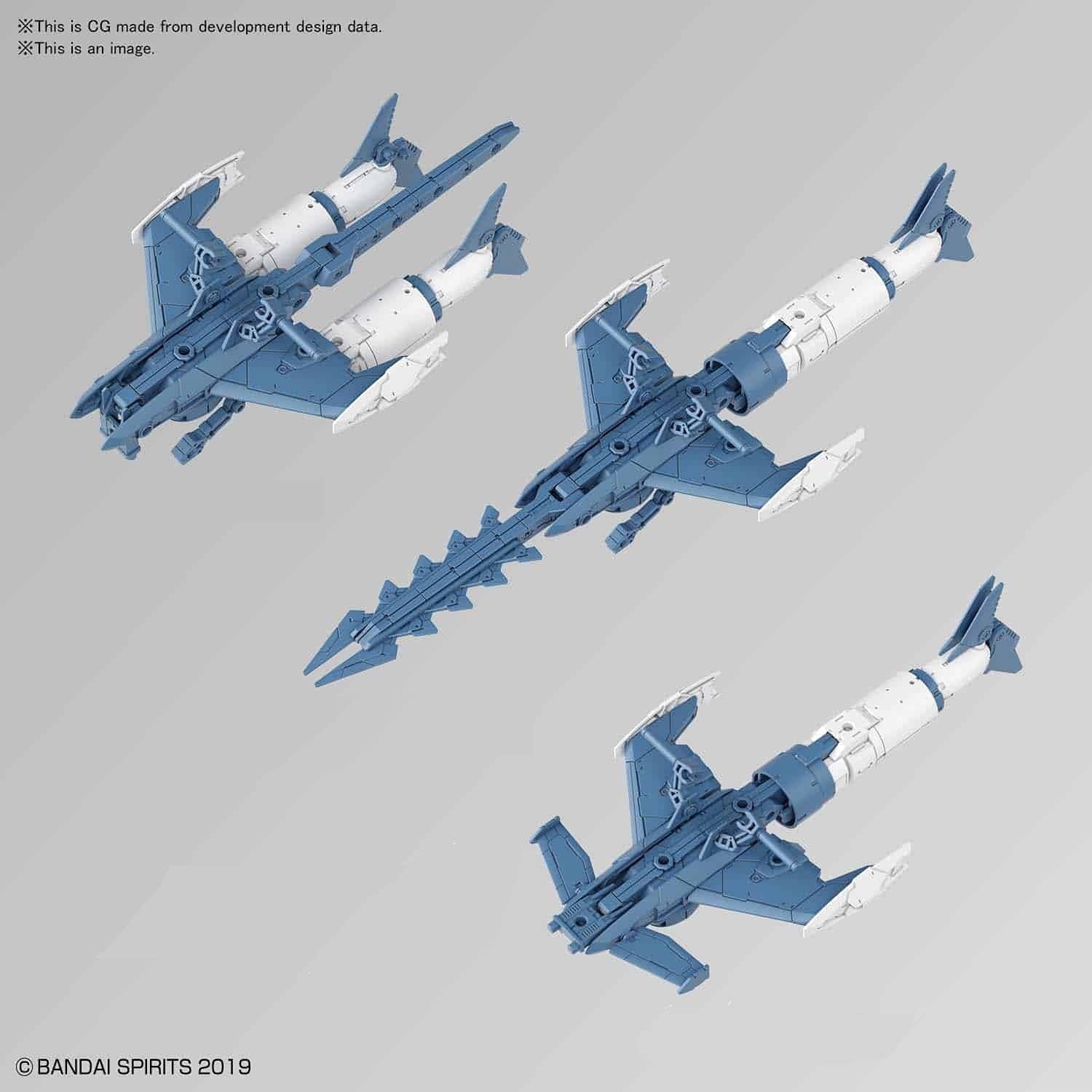 Bandai Hobby – 30 Minute Missions – #06 Attack Submarine (Blue Gray Gray), Bandai Spirits 30MM 1/144 Model Kit Extended Armament Vehicle