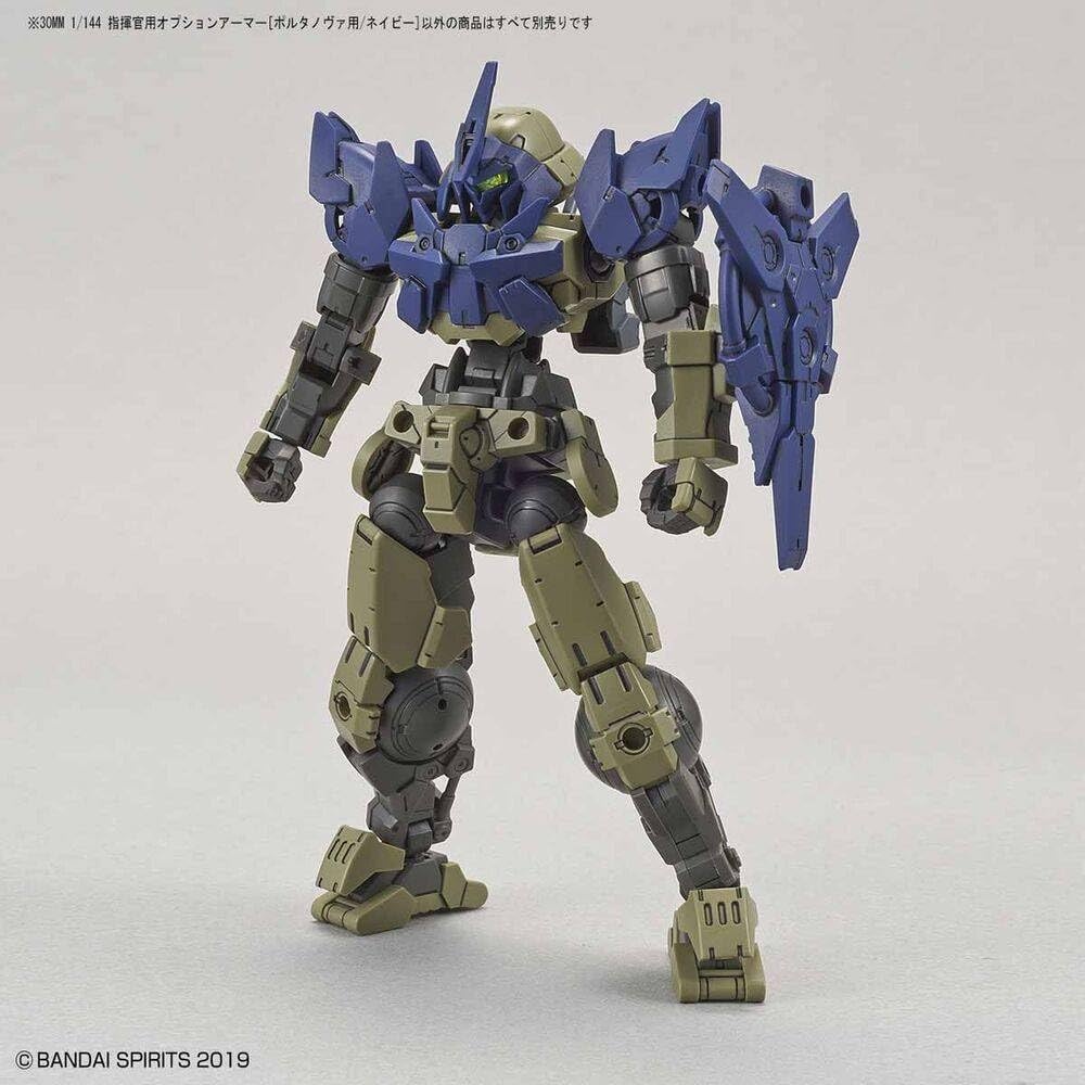 Bandai Hobby – 30 Minute Missions – #13 Option Armor for Commander Type (Portanova Exclusive Navy) 30 MM Model Kit