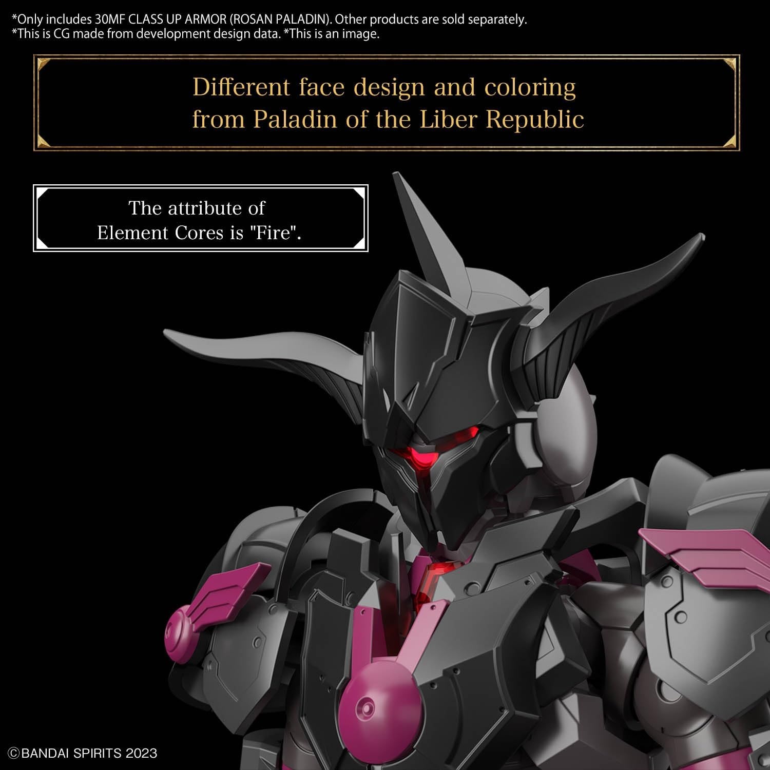 Bandai Hobby – 30 Minute Fantasy – #04 Class Up Armor (Rosan Paladin) 30 MF Model Kit(#04 Class Up Armor (Rosan Paladin))