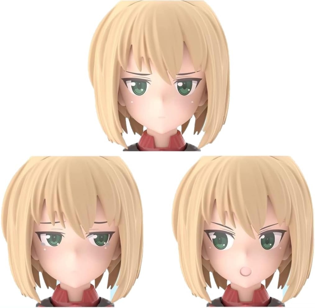 Bandai Hobby – 30 Minute Sisters – Option Face Parts Facial Expression Set 5 [Color B] 30 MS Model Kit