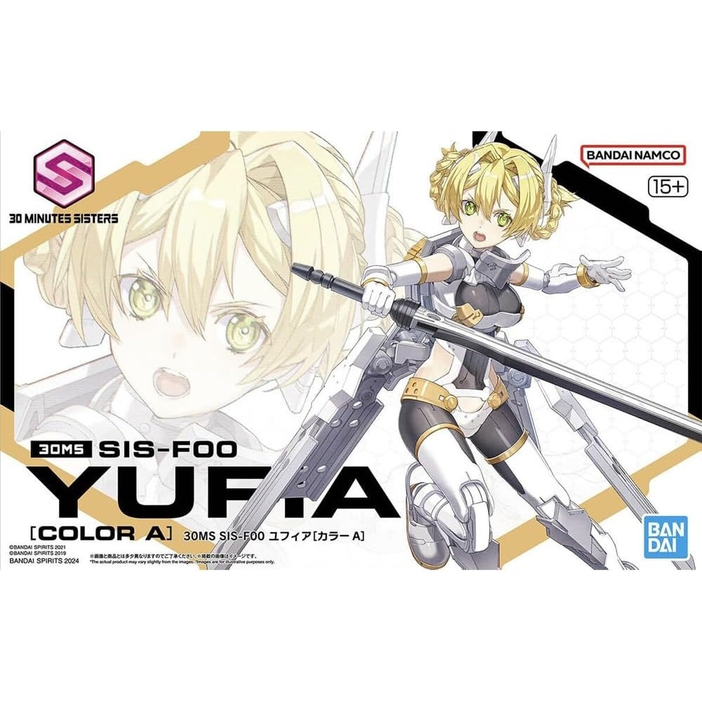 Bandai Hobby – 30 Minute Sisters – #13 SIS-F00 Yufia (Color A) 30 MS Model Kit