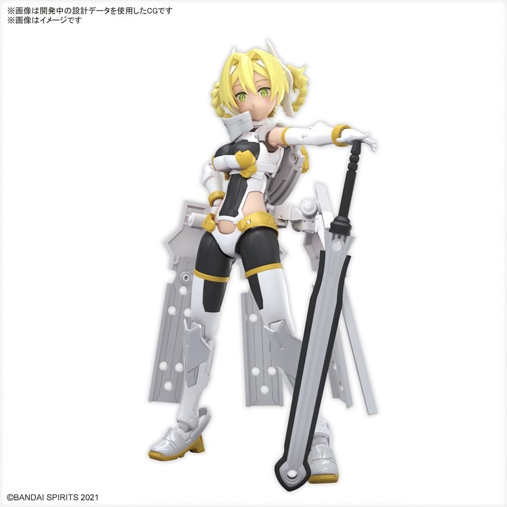Bandai Hobby – 30 Minute Sisters – #13 SIS-F00 Yufia (Color A) 30 MS Model Kit