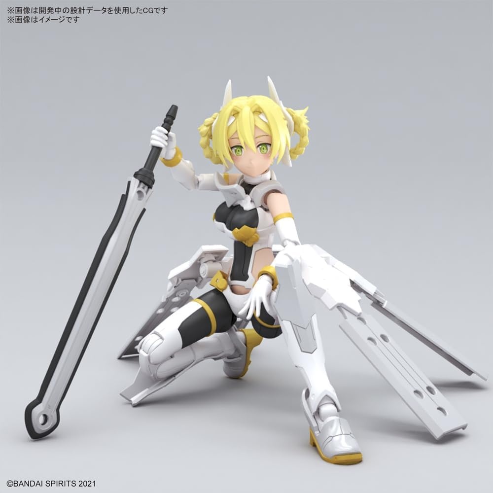 Bandai Hobby – 30 Minute Sisters – #13 SIS-F00 Yufia (Color A) 30 MS Model Kit