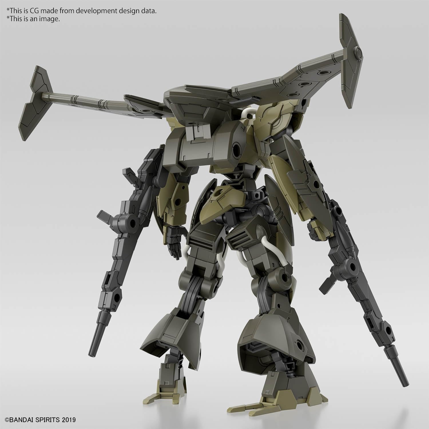 Bandai Hobby – 30 Minute Missions – #64 bEXM-21 Verdenova (Navy), Bandai Spirits 30 MM Model Kit(Verdenova [Green])