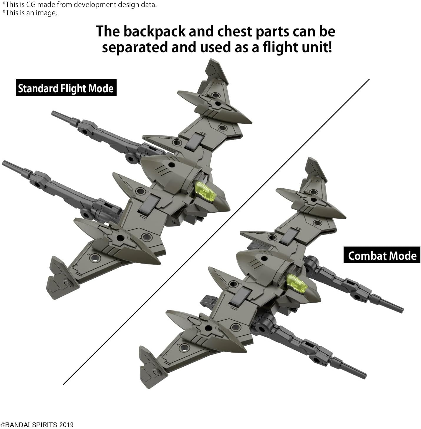Bandai Hobby – 30 Minute Missions – #64 bEXM-21 Verdenova (Navy), Bandai Spirits 30 MM Model Kit(Verdenova [Green])